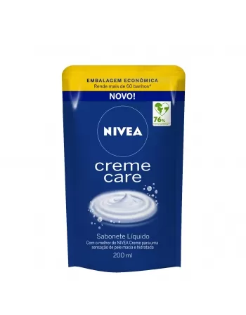 SABONETE LÍQUIDO CREME CARE - EMBALAGEM ECONÔMICA 200ML