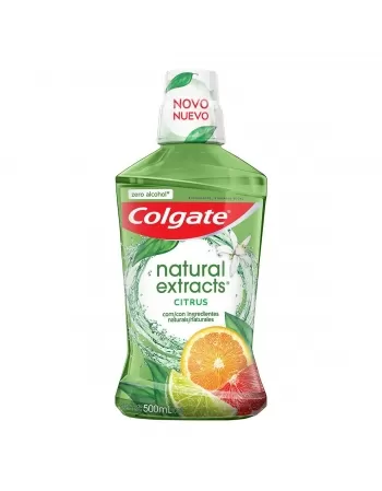 ENXAGUANTE BUCAL COLGATE NATURAL EXTRACTS CITRUS 500ML