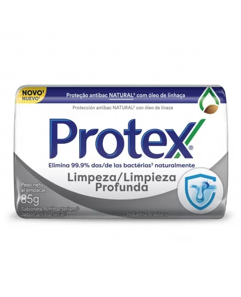 SABONETE EM BARRA PROTEX LIMPEZA PROFUNDA 85G