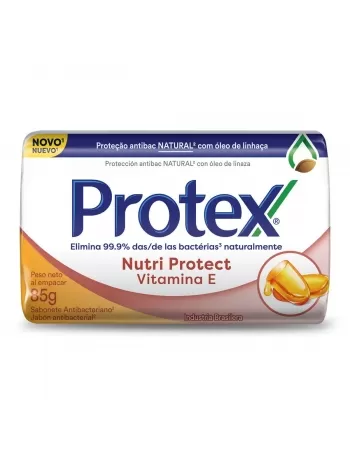 SABONETE EM BARRA PROTEX NUTRI PROTECT VITAMINA E 85G