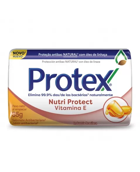 SABONETE EM BARRA PROTEX NUTRI PROTECT VITAMINA E 85G