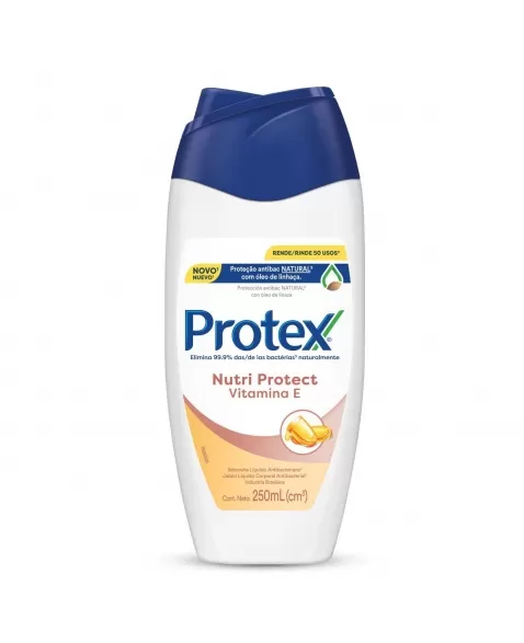 SABONETE LÍQUIDO PROTEX VITAMINA E 250ML