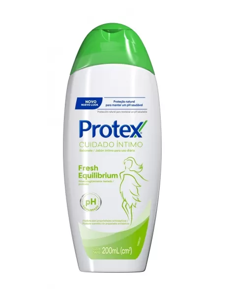 SABONETE LÍQUIDO ÍNTIMO PROTEX FRESH EQUILIBRIUM 200ML