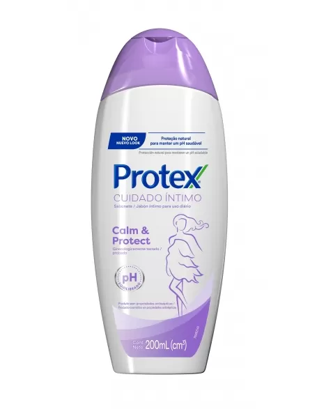 SABONETE ÍNTIMO LÍQUIDO PROTEX CUIDADO ÍNTIMO SOFT FLORAL 200ML