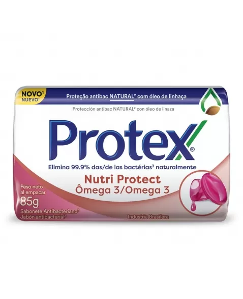 SABONETE EM BARRA PROTEX NUTRI PROTECT OMEGA 3 85G