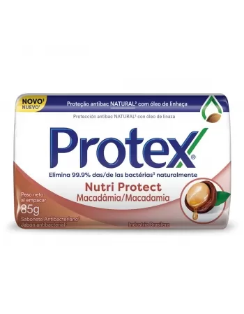 SABONETE EM BARRA PROTEX NUTRI PROTECT MACADÂMIA 85G