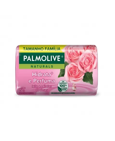 SABONETE EM BARRA PALMOLIVE NATURALS HIDRATA E PERFUMA 150G