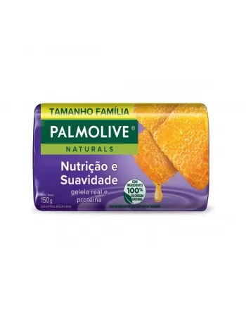 SABONETE EM BARRA PALMOLIVE NATURALS NUTRIÇÃO E SUAVIDADE 150G