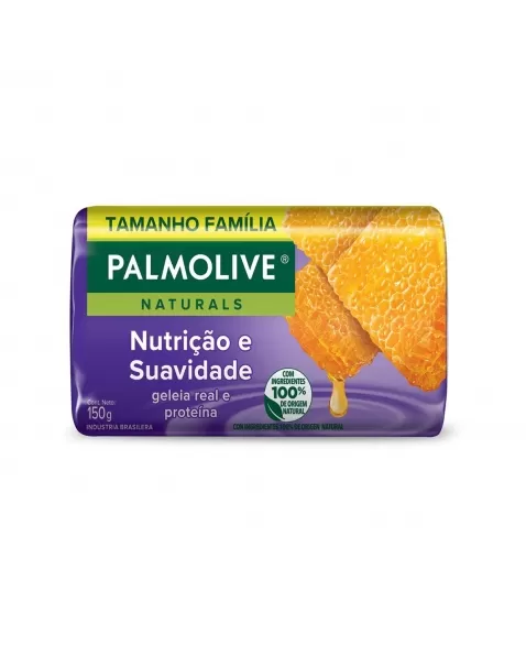 SABONETE EM BARRA PALMOLIVE NATURALS NUTRIÇÃO E SUAVIDADE 150G