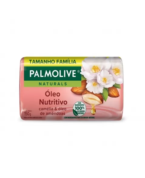 SABONETE EM BARRA PALMOLIVE NATURALS ÓLEO NUTRITIVO 150G