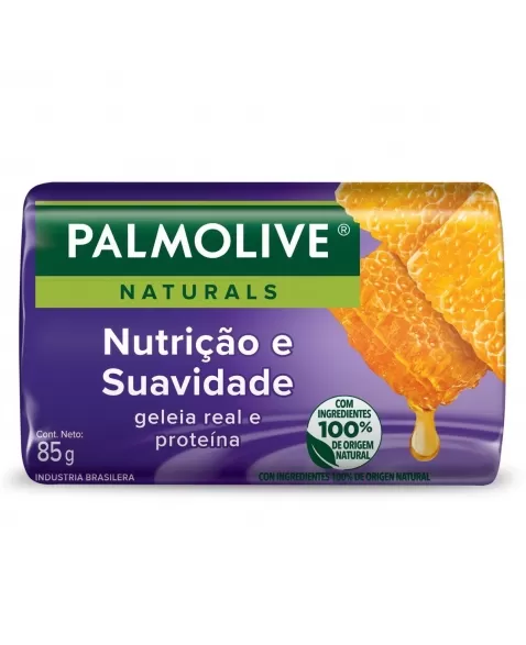 SABONETE EM BARRA PALMOLIVE NATURALS NUTRIÇÃO E SUAVIDADE 85G