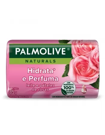 SABONETE EM BARRA PALMOLIVE NATURALS HIDRATA E PERFUMA 85G