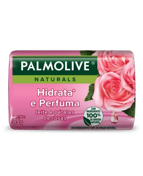 SABONETE EM BARRA PALMOLIVE NATURALS HIDRATA E PERFUMA 85G