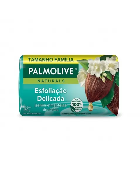 SABONETE EM BARRA PALMOLIVE NATURALS ESFOLIAÇÃO DELICADA 150G