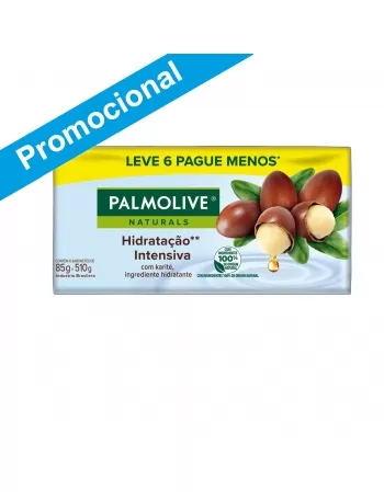 SABONETE EM BARRA PALMOLIVE NATURALS HIDRATAÇÃO INTENSIVA 85G LEVE 6 PAGUE 5