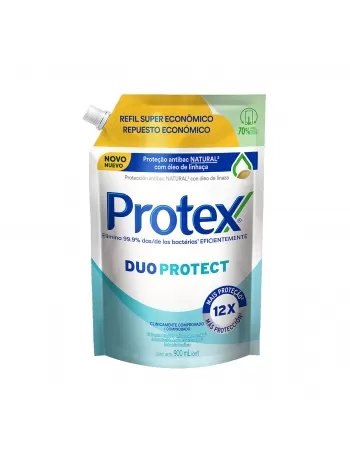 SABONETE LÍQUIDO PROTEX DUO PROTECT 900ML REFIL