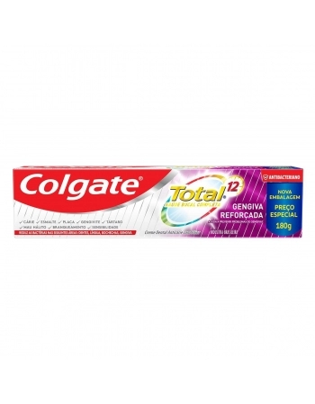 CREME DENTAL COLGATE TOTAL12 GENGIVA REFORÇADA 180G