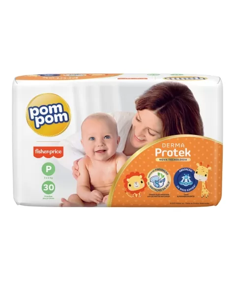 POM POM DERMA PROTEK JUMBO PQ 30 UNIDADES