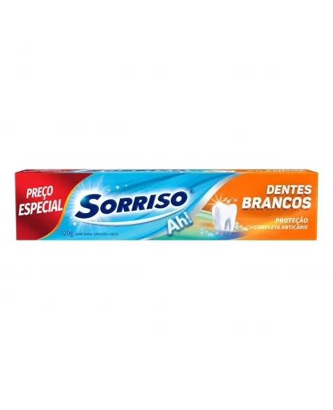 CD SORRISO DENTES BRANCOS 120G