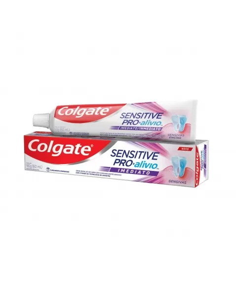 CREME DENTAL COLGATE SENSITIVE PRO-ALÍVIO IMEDIATO GENGIVA 90G