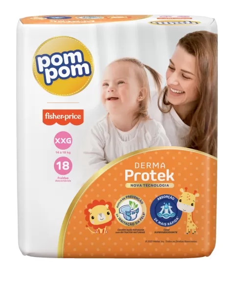 POM POM DERMA PROTEK JUMBO XXG 6X18UN