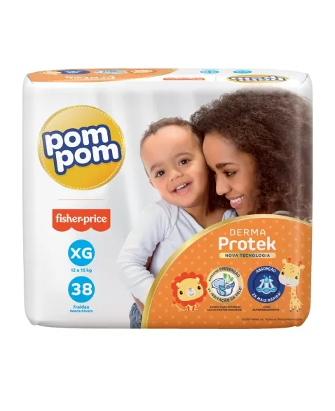 POM POM DERMA PROTEK MEGA XG 4X38UN