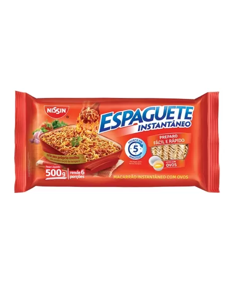 NISSIN ESPAGUETE T5 500G