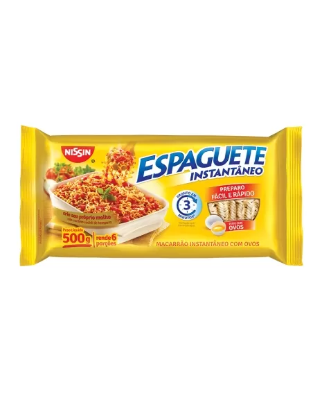 NISSIN ESPAGUETE T3 500G