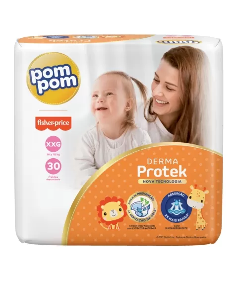 POM POM DERMA PROTEK MEGA XXG 4X30UN