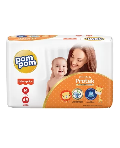 POM POM DERMA PROTEK MEGA MD 4X48UN