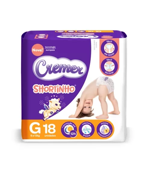 CREMER SHORTINHO JUMBINHO GD 8X16UN