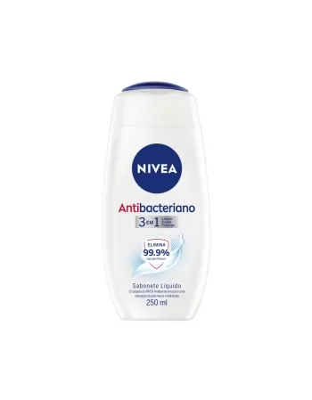 NBC SABONETE LIQUIDO ANTIBAC 3EM1 250ML