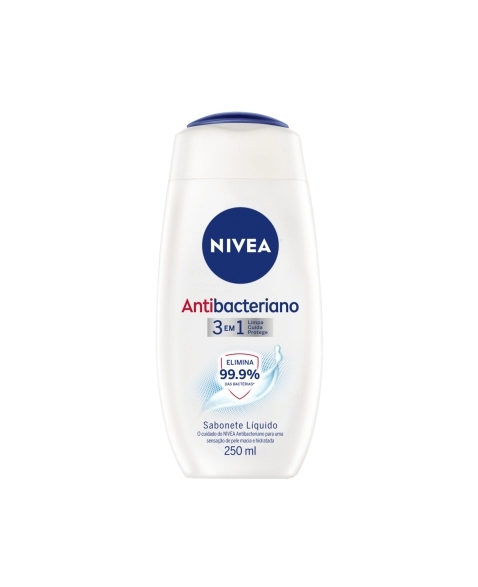 NBC SABONETE LIQUIDO ANTIBAC 3EM1 250ML