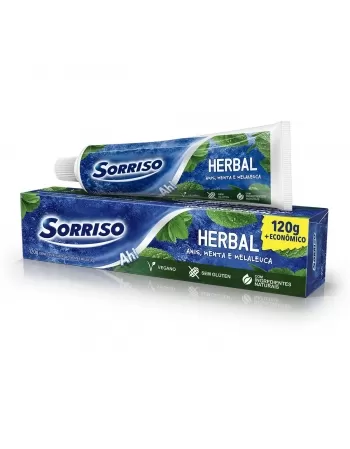 CD SORRISO HERBAL AZUL 120G