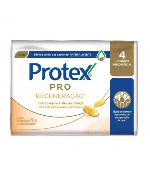 SAB PROTEX PRO REGENERAÇÃO 4X80G