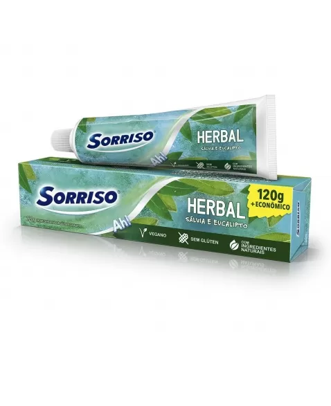 CD SORRISO HERBAL VERDE 120G