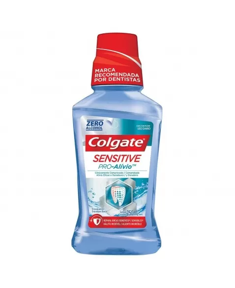 ENXAGUANTE BUCAL SENSIBILIDADE COLGATE SENSITIVE PRÓ ALÍVIO 250ML