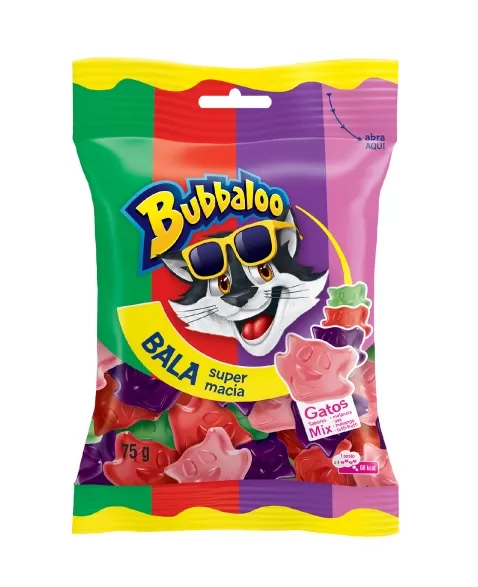 BUBBALOO BALA BAG MIX GATO 14UNX75G