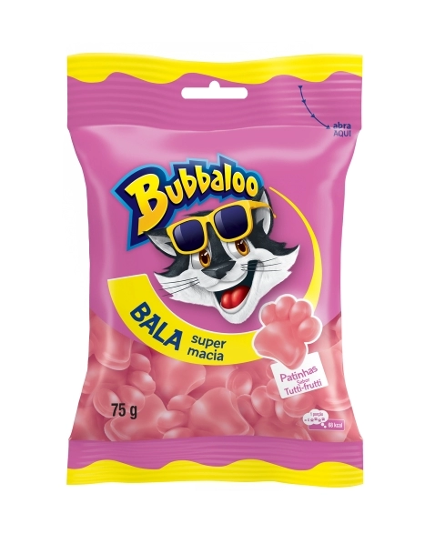 BUBBALOO BALA BAG TUTTI FRUTTI 14UNX75G