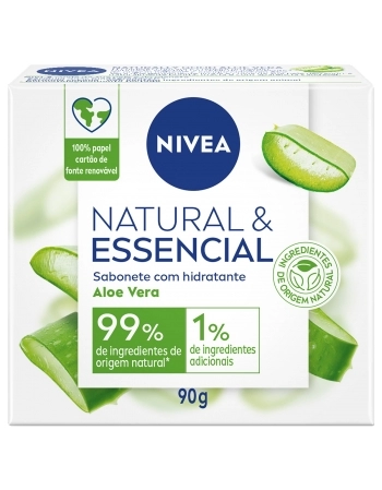 SAB BARRA NATURAL E ESSENCIAL ALOE E VERA 90G