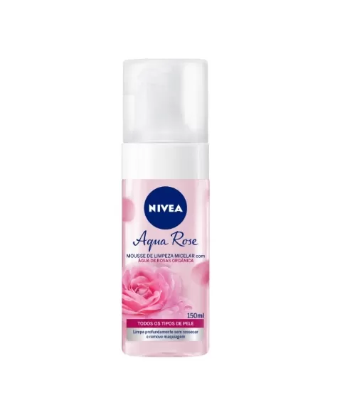 MOUSSE DE LIMPEZA AQUA ROSE 150ML