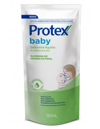 LIQ GLICERIN PROTEX BABY SAB REFIL 380ML