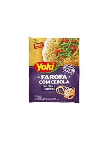 FAROFA COM PEDAÇOS DE CEBOLA12X200G