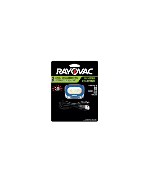 LANTERNA RAY REC. USB MAOS LIVRES CM-4