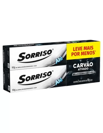 CD SORRISO CARVÃO 2X90G