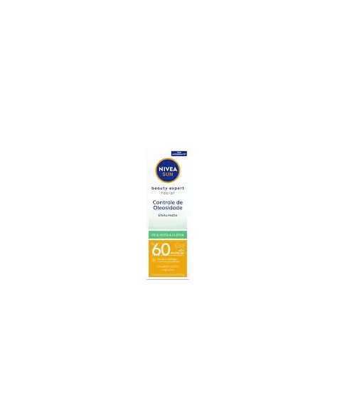 NIVEA SUN BEAUTY EXPERT FACIAL PELE OLEOSA FPS 60 50G