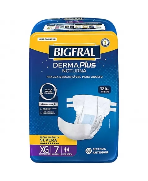 BIGFRAL DERMA PLUS NOTURNA XG 8X7UN