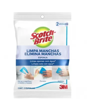 ESP SB LIMPA MANCHAS C/2 SCOTCH-BRITE ESPONJA LIMPA MAN