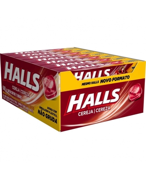 HALLS CEREJA 21 UNIDADES DE 28G