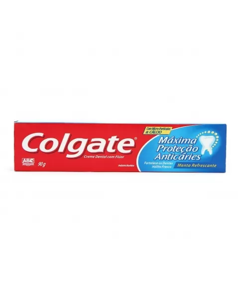 CREME DENTAL COLGATE MÁXIMA PROTEÇÃO ANTICÁRIES 90G